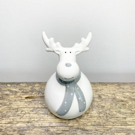 Plump Grey Reindeer