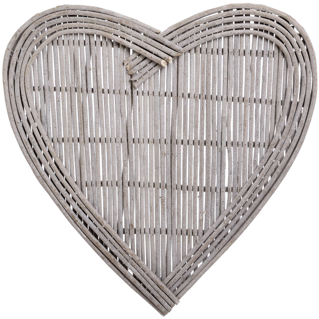 Wicker Heart Wall Art