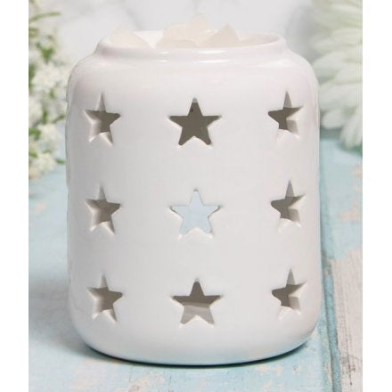 Star Wax Burner - White