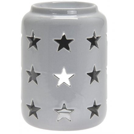 Star Wax Burner - Grey